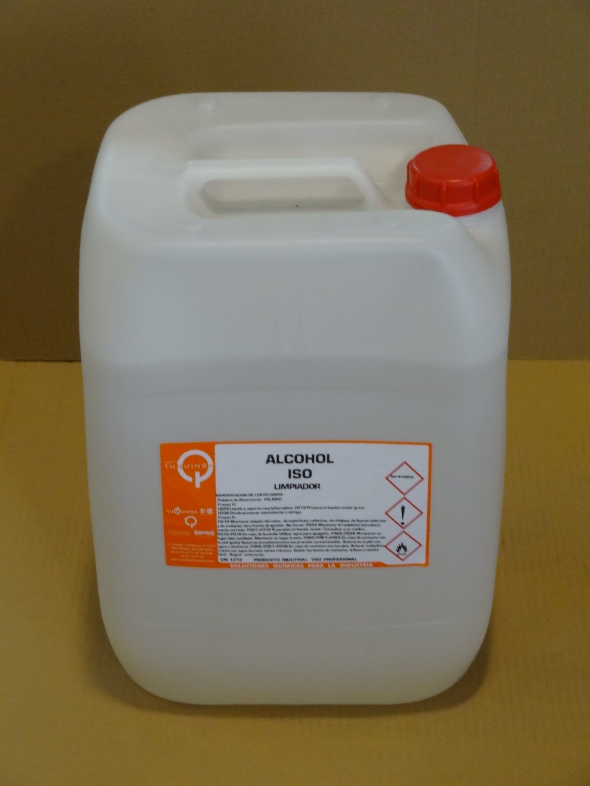 ALCOHOL ISOPROPÍLICO  Código: VE-0351 – Fusion Quimica . Sistemas de  Higiene