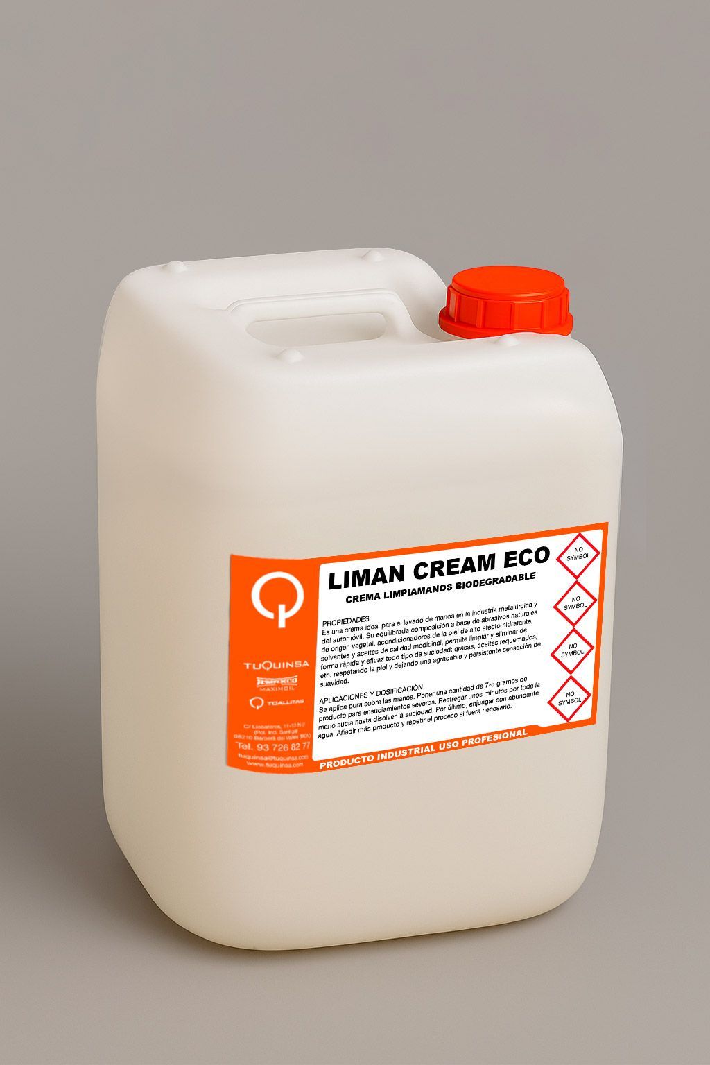 Crema Limpiamanos Biodegradable con Abrasivos Naturales (Liman Cream Eco)