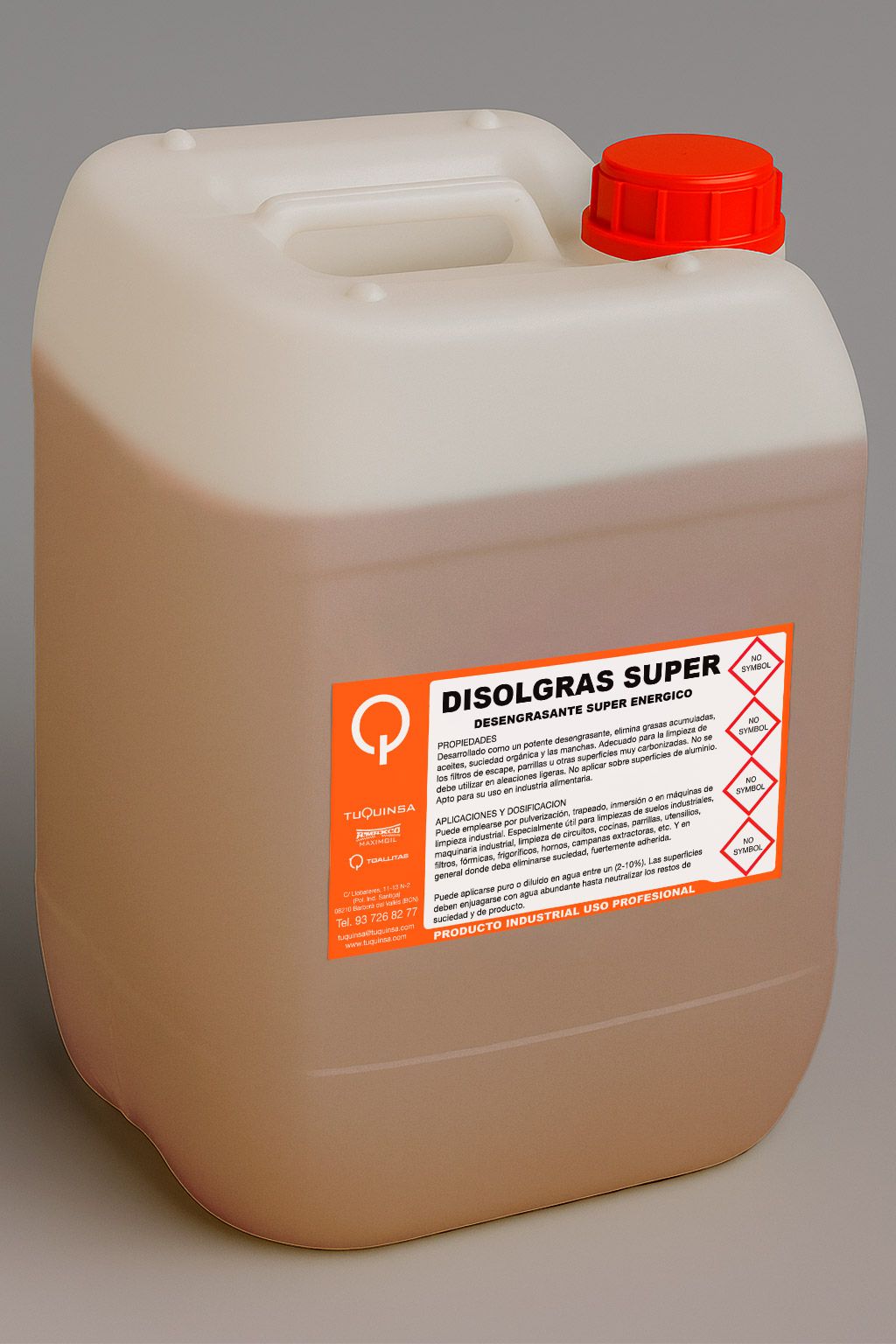 Desengrasante Super Enérgico Industrial (Disolgras Super)