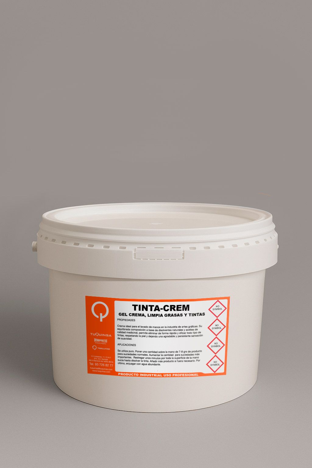 Gel limpia Grasas y Tintas (Tinta-Crem)