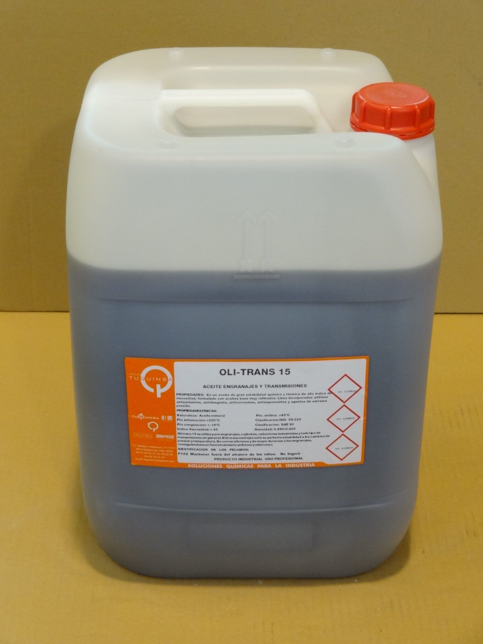 Aceite Engranajes y Transmisiones (OliTrans 15) Grupo Tuquinsa